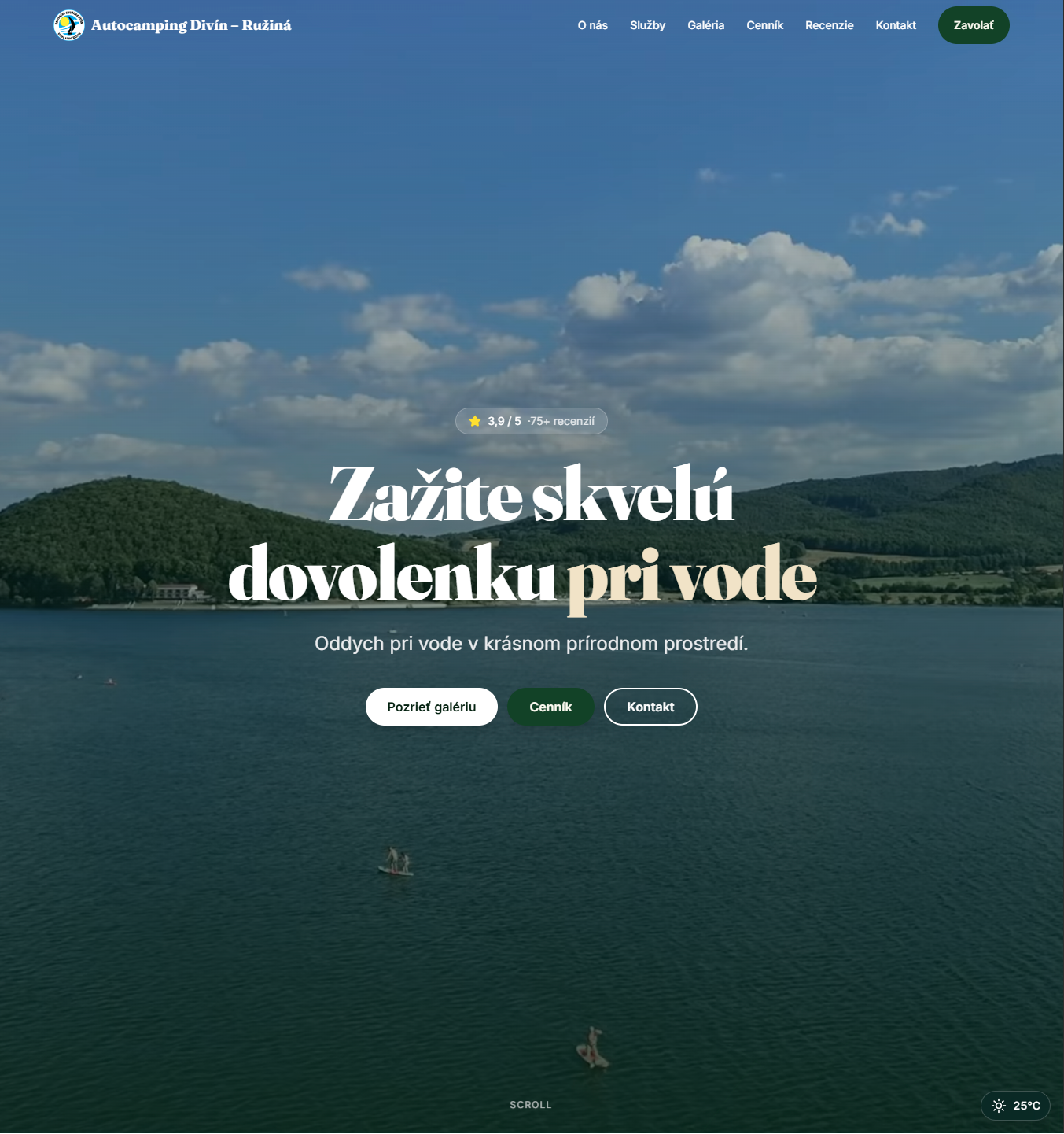 AUTOCAMPING DIVÍN – RUŽINÁ